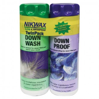 Набор Nikwax "Twin Down Wash/Down Proof" 300 мл